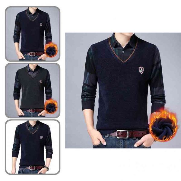 

great stitching plain bae young men student sweater for home, Black