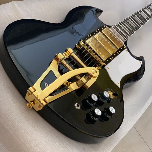 

classic big rocker electric guitar, high power output, rock tone, delivery home