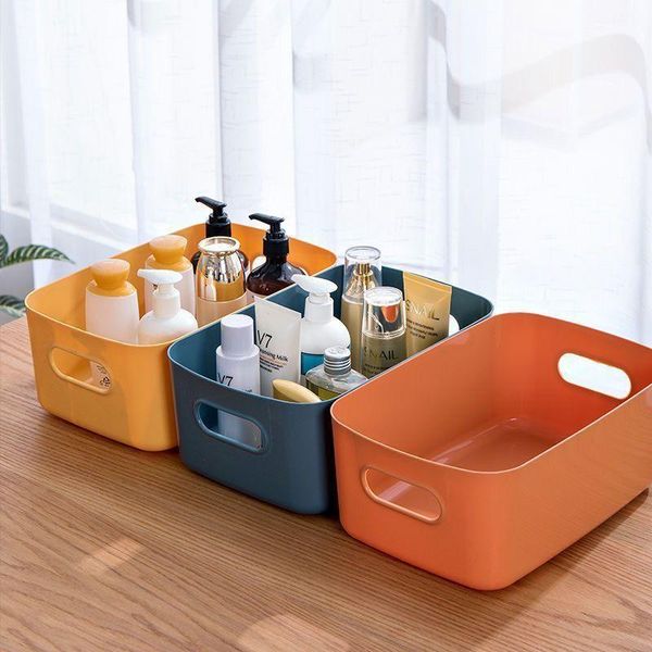 

storage boxes & bins plastic makeup box home sundries deskbooks toys cosmetic dorm room essentials