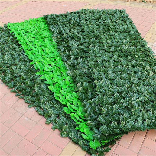 

artificial plant rattan fence simulated leaf fence net artificial balcony