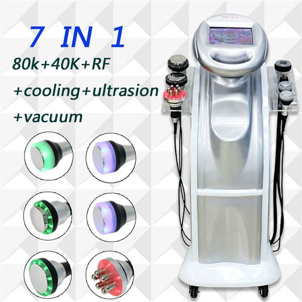 

multi-function face lift ultrasonic cavitation 80k 5dcarving instrument rf vacuum rf vacuum body shaping slimming machine