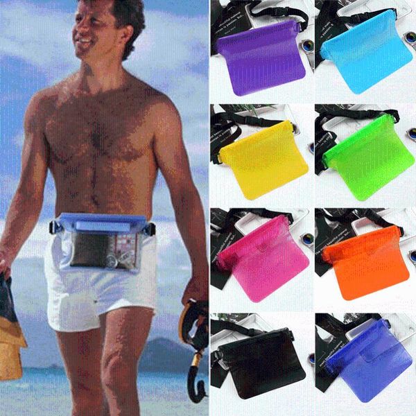 

storage bags waterproof bag underwater pouch waist pack swimming dry case for cell phone drop