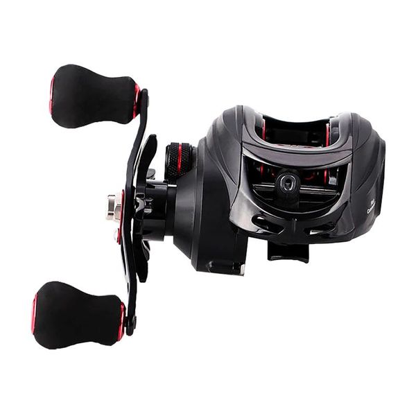 

baitcasting reels compact durable metal portable double shielded fishing reel spinning 7.2:1 gear ratio practical adjustable
