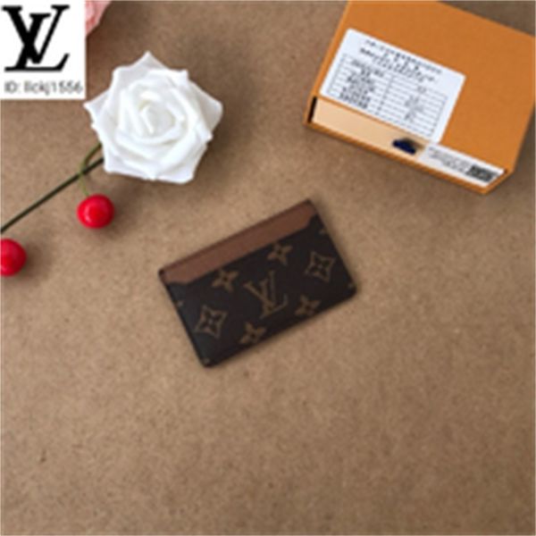

casual men chain clutches brand wild card holder designer real leather long luxury wallets compact purse ecih evening key m61732 card holder, Red;black