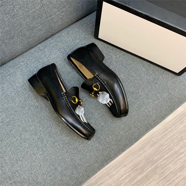 

men shoes low heel fringe shoe designer dress shoes brogue shoes spring ankle boots vintage classic male casual, Black