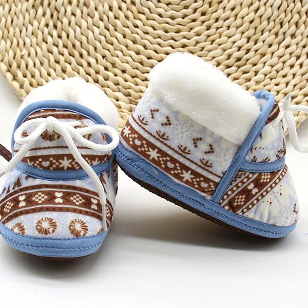 

first walkers winter soft borns baby shoes infant cute walking boys girls non-slip toddler warm 0-1y