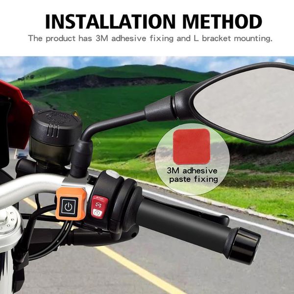 

cs-937a1 12v handlebarÂ heated grip motorcycle pad kitÂ smart temperature control outdoor personal motorcycle decoration