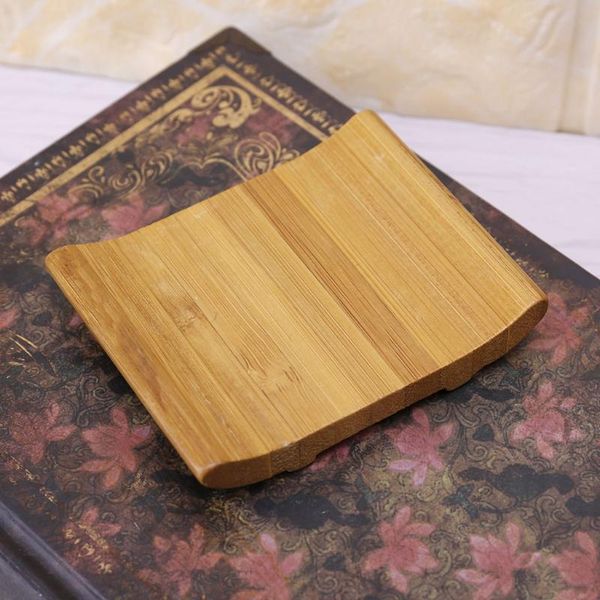 

soap dishes natural bamboo holder dish bathroom shower plate stand storage box rack