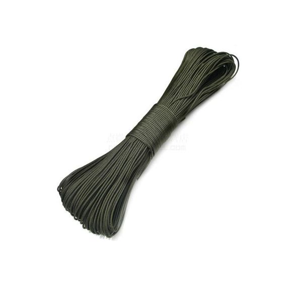 

100ft 2mm one stand cores paracord for survival parachute cord lanyard camping climbing camping rope hiking clo jllgzt