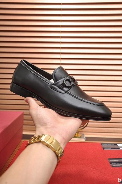 

classic men's luxury dress shoes handmade leather men's shoes comfortable breathable men business shoes fashion zapatos de hombre, Black