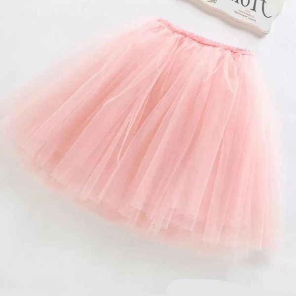 

skirts tutu for girls cotton kids baby 2-10 years spring summer clothes short, Blue
