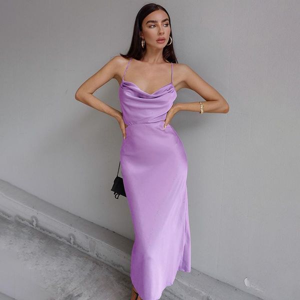 

casual dresses weird puss elegant women summer hollow backless slim strap bodycon solid fashion birthday party vestidos clothing, Black;gray