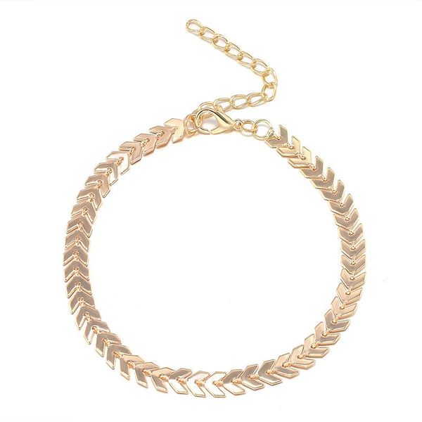 

anklets 2021 sell summer beach foot ornaments bohemian arrow chain ankle bracelet 180508 - 7, Red;blue