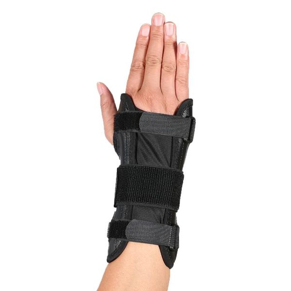

wrist brace for carpal tunnel adjustable wrist support brace with splints compression hand support for injuries pain 1pcs, Black;red