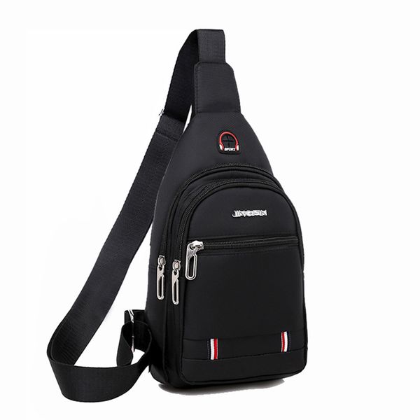 

men's chest bag 2021 new fashion korean leisure waterproof oxford single shoulder messenger bag