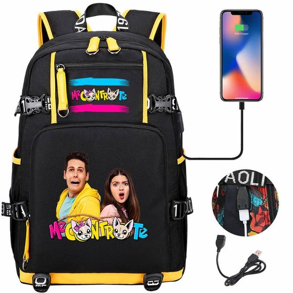 

backpack me contro te teenager children book bags women men pack travel mochila