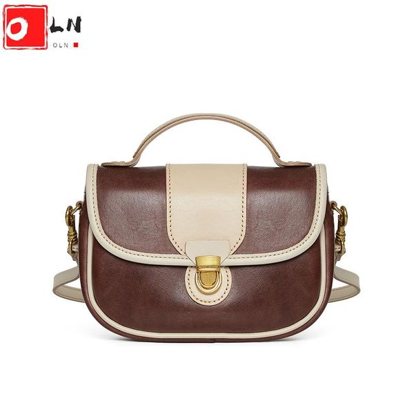 

evening bags women original handmade semi-circular leather niche retro female mini shoulder crossbody handbag 2021