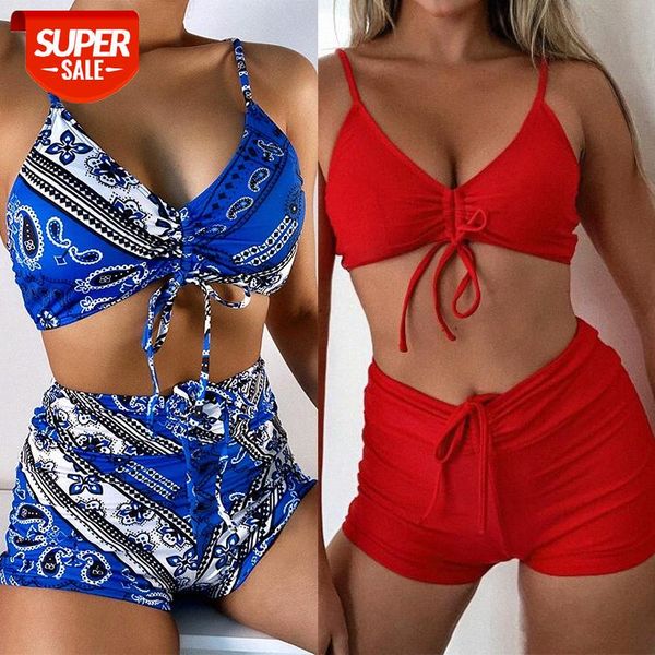 

bathing suits swimsuit women's split high waist bikini b223 #wa8i, White;black