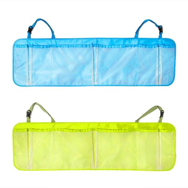 

car organizer 1pcs trunk seat back storage mesh bag auto folding luggage 110cm*34cm oxford cloth zakka bags