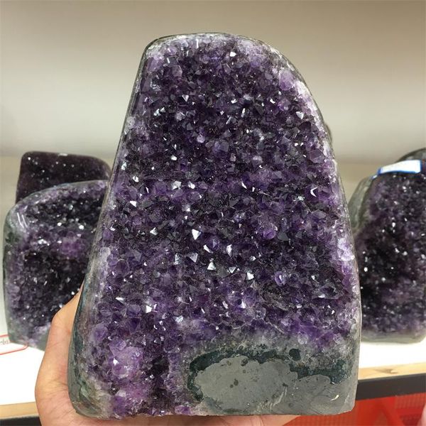 

natural uruguay dream amethyst quartz crystal cluster specimen healing