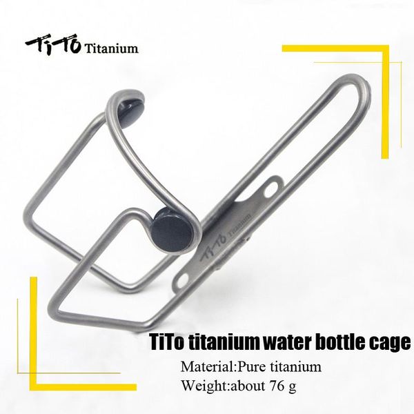 

water bottles & cages mtb bicycle bottle holder titanium alloy mountain bike can cage bracket cycling drink cup rack accessories
