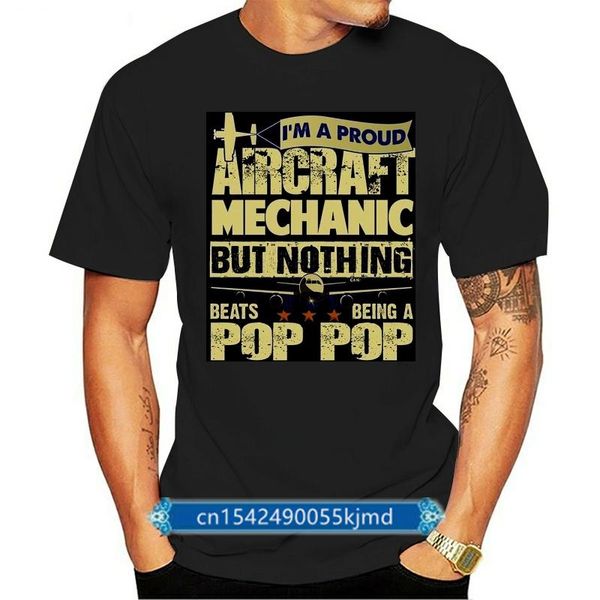 

men's t-shirts i'm a proud aircraft mechanic t shirt being, White;black