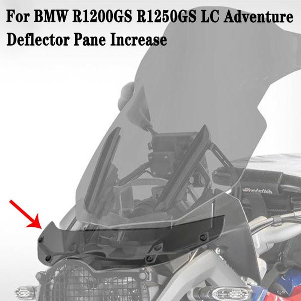 

motorcycle windshield accessories deflector pane increase for r1200gs r 1200 gs lc r1250gs r1250 adventure 2013-2021
