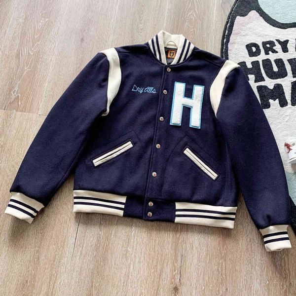 

men's jackets wool baseball jackets for men and women, harajuku bomber style coats, winter coats, Black;brown