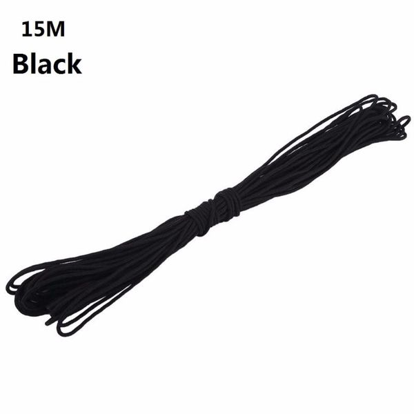 

15/31/100m 2mm dia single strand survival paracord 550 parachute cord tinder outdoor hiking camping clothes line tying rope