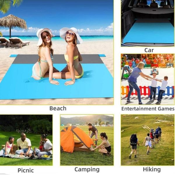 

outdoor pads picnic blanket canvas portable mat ultralight beach ground travel mattress camping