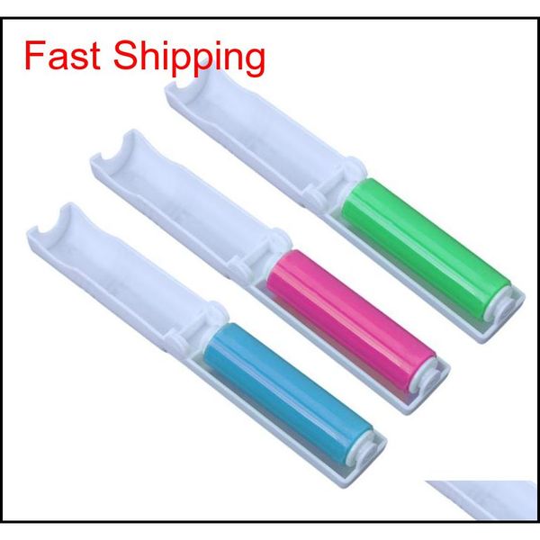 

2018 portable sticky washable lint roller with cover for wool sheets hair clothes cleaner dust catcher remove jllirp dayupshop