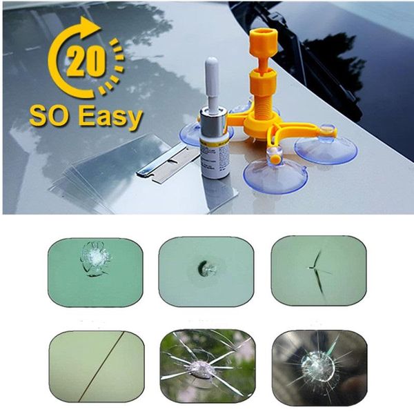 

furniture accessories windscreen windshield repair tool set diy car kit wind glass for chip crack fix