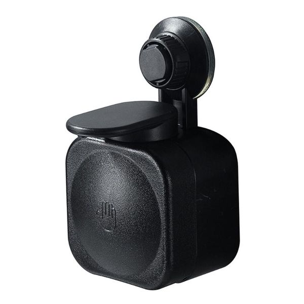 

liquid soap dispenser abs no drilling strong bearing bathroom space saving wall mounted press waterproof hanging suction cup kitchen