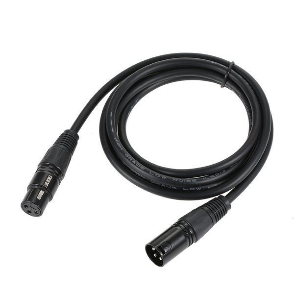 

2021 new dj dmx512 1m 2/4/610pcs ca-no/microphone xlr public lighting lines for dmx light disco sound party lights le39