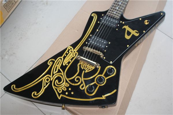 

oem. 6 string electric guitar, deer head bone, original genuine, delivery