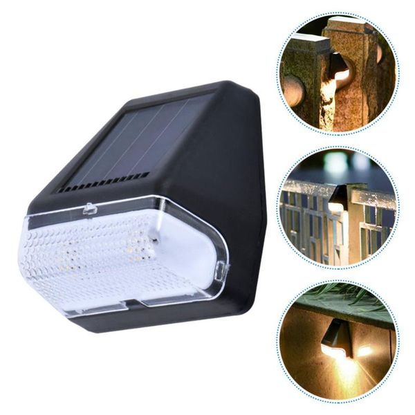 

solar lamps 1pc stylish waterproof led wall lamp courtyard garden decorative light