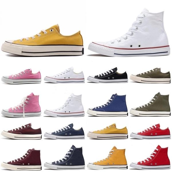 

canvas 1970s running shoes men women triple black white red low mens trainers sport sneakers breathable wholesale running21 hop999