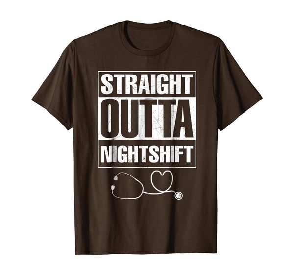 

Night Shift Nurse Stethoscope Funny T-Shirt For Men or Women, Mainly pictures