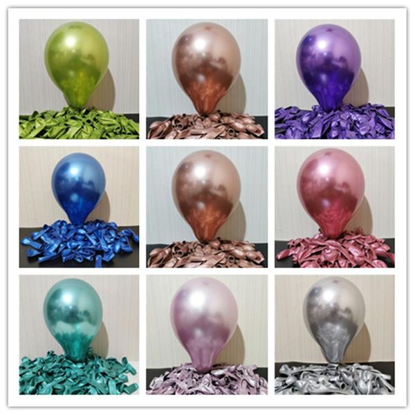 

party decoration 10/30pcs 5-inch metallic balloon birthday holiday arrangement wedding christmas baby shower anniversary