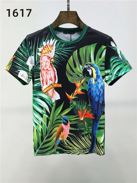 

2021 luxury fashion crown king designer men's t-shirts #010 europe milan summer men women short sleeve classic royal streetwear casual, White;black