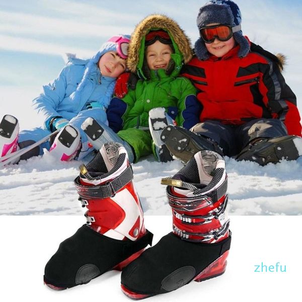 

2019 winter outdoor ski sports ski snowboard ski boot cover waterproof warm universal toe warmer, Blue;gray