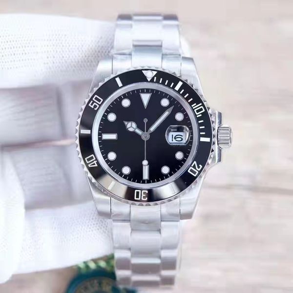 

2022 new fashion casual men's watch automatic movement steel/case 316l diameter 41mm, Slivery;brown