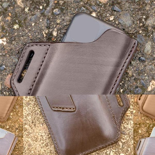 

waist bags artificial leather cell phone pockets wear belt tool outdoor pu sports