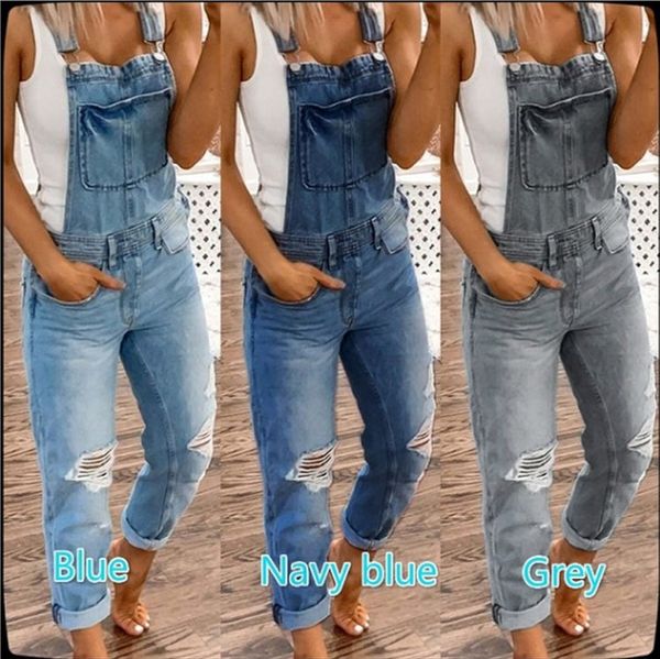 

jeans overalls women womens jumpsuits rompers black plus size overalls for woman fashion denim design girls long pants male club designer st, Black;white