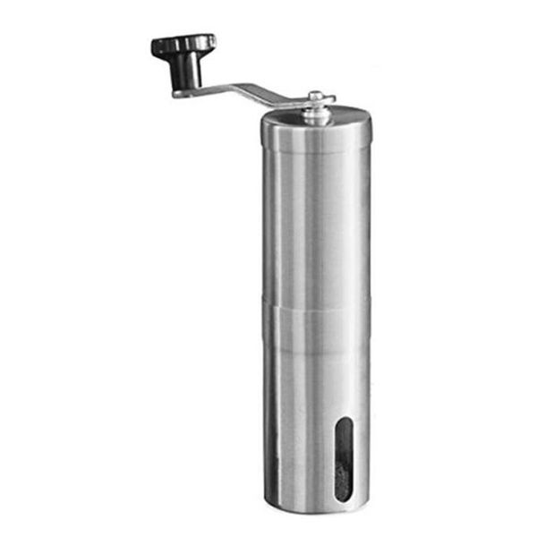 

coffee filters manual ceramic grinder stainless steel adjustable bean mill with rubber loop ring easy clean kitchen tools