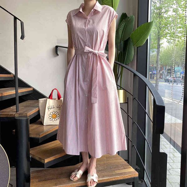 

casual dresses summer short sleeve striped shirt dress 1 women midi lace up lady a line vestidos th9s, Black;gray