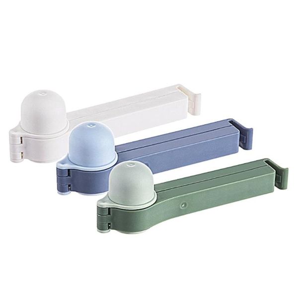 

3pcs househould snack storage seal sealing bag clips clamp close clip seal kitchen tool pour bag clips