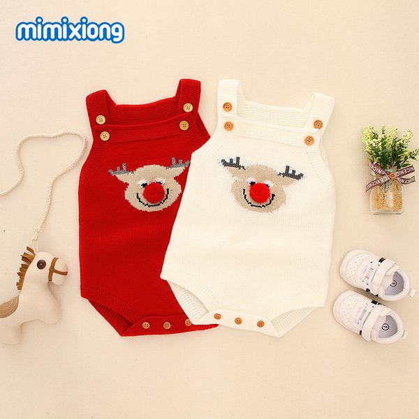 

factory wholesale baby cartoon knitted suspender triangle creeper, Blue