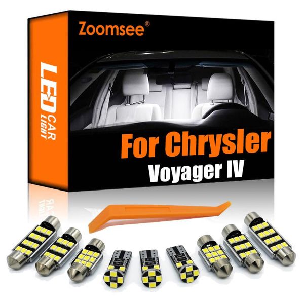 

emergency lights zoomsee 12pcs interior led for voyager iv 1999-2008 canbus vehicle indoor dome reading light error auto lamp