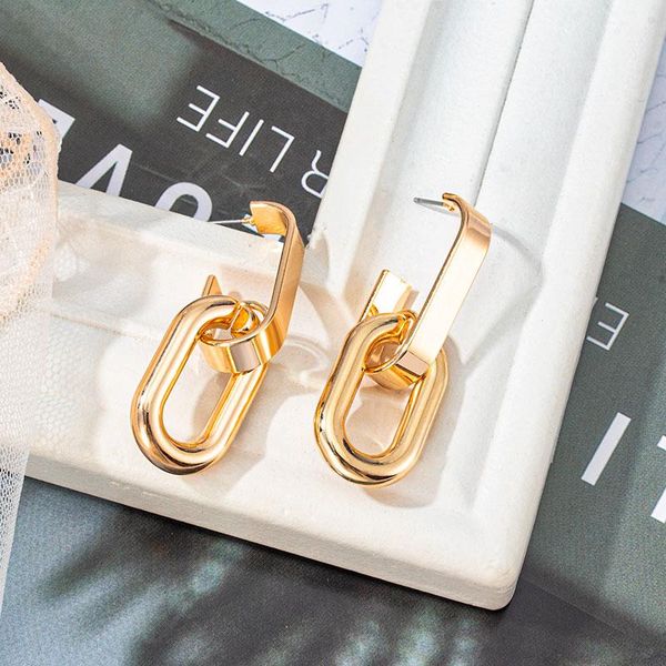 

dangle & chandelier trendy cute nickel earrings fashion jewelry drop women brincos statement party accessories gifts, Silver